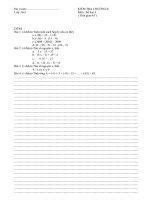 Bài giảng Kiem tra So hoc 6-Chuong II