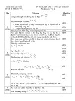 Tài liệu Dap an de thi tuyen 10 08-09