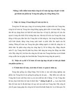 Những ý kiến nhằm hoàn thiện công tác kế toán tập hợp chi phí và tính giá thành sản phẩm tại Trung tâm giống cây trồng Hưng Yên