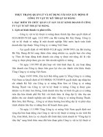 THỰC TRẠNG QUẢN LÝ VÀ SỬ DỤNG TÀI SẢN LƯU ĐỘNG Ở CÔNG TY VẬT TƯ KỸ THUẬT XI MĂNG