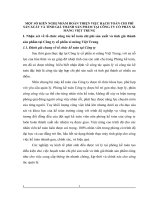 MỘT SỐ KIẾN NGHỊ NHẰM HOÀN THIỆN VIỆC HẠCH TOÁN CHI PHÍ SẢN XUẤT VÀ TÍNH GIÁ THÀNH SẢN PHẨM TẠI CÔNG TY CỔ PHẦN XI MĂNG VIỆT TRUNG