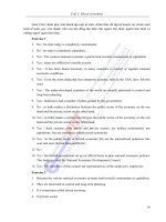 Tiếng Anh trong quản trị kinh doanh - Bài 9