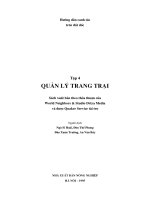 Quản lý trang trại