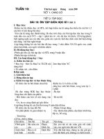 Bài giảng tap doc tuan 10