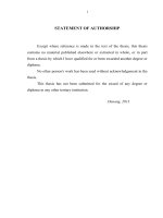 AN INVESTIGATION INTO LINGUISTIC FEATURES OF MODALITY MARKERS USED BY TEACHERS IN LECTURES IN ENGLISH
