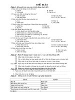 Bài soạn de kiem tra 1 tiet lan 1