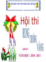 Tài liệu Trò chơi cho khối 9