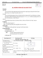 Bài giảng Chương IV_ĐS 9(2)