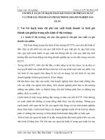 CƠ SỞ LÝ LUẬN VỀ HẠCH TOÁN KẾ TOÁN CHI PHÍ SẢN XUẤT VÀ TÍNH GIÁ THÀNH SẢN PHẨM TRONG DOANH NGHIỆP SẢN XUẤT