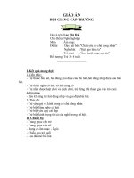 Gián án bài dạy