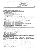 Bài giảng Trac nghiem Ma de 570 GDCD 9.