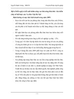 Một số kiến nghị và đề xuất nhằm nâng cao khả năng khai thác  bảo hiểm cháy nổ bắt buộc của 5 ty Bảo Việt Hà Nội