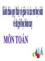 Bài soạn TH DONG DANG THU NHAT