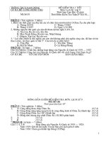 Bài soạn Bo de Su 9 ki II chuan