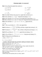 Ôn thi đại học môn Toán