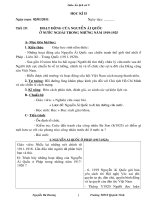 Bài soạn Bài 16 Hoạt động của Nguyễn Ái Quốc...