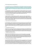 10 lời khuyên trong việc quản lý dự án