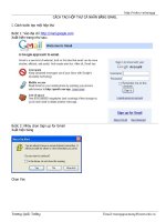 Bài giảng Tạo email trên Gmail