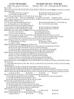 Gián án on tap + luyen thi phan tien hoa 12