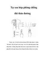 Tự xoa bóp phòng chống đái tháo đường