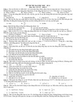 Bài giảng de vat ly