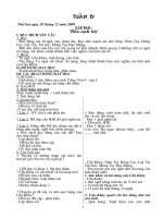 Giáo án lớp 4 - Tuần 19 - Cực VIP