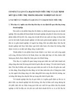 CƠ SỞ LÝ LUẬN CỦA HẠCH TOÁN TIÊU THỤ VÀ XÁC ĐỊNH KẾT QUẢ TIÊU THỤ TRONG DOANH  NGHIỆP SẢN XUẤT