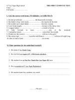 Tài liệu Kiem tra 15'''' so 1-Tieng Anh 10CB-0988055990