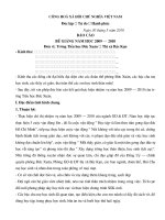 Gián án Báo cáo bế giảng 2009 - 2010