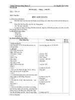 Gián án Giáo an lơp 4 tuần 21 (CKTKN)