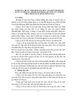 ĐáNH GIá CHUNG TìNH HìNH Tổ CHứC TậP HợP CHI PHí SảN XUấT Và TíNH GIá THàNH SảN PHẩM tại CÔNG TY cổ phần  thực phẩm xuất khẩu đồng giao