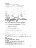 Bài tập ôn tập K.11