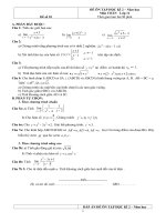 Tài liệu Đề ôn tập Toán 11 HK2 - đề số 10