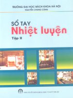 Sổ tay nhiệt luyện tập 2