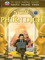 [Tủ sách hướng nghiệp] Nghề phiên dịch