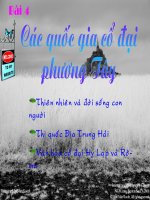 Tài liệu Các quốc gia cổ đại phương Tây