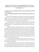 TỔNG QUAN VỀ CƠ SỞ Lí LUẬN VỀ HOÀN THIỆN CÔNG TÁC KẾ TOÁN CHI PHÍ SẢN XUẤT VÀ TÍNH GIÁ THÀNH SẢN PHẨM XÂY LẮP TẠI CÔNG TY XÂY DỤNG SỐ 1