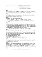 Bài soạn De kiem tra HSG Hoa 9 - Hot