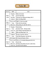 Bài giảng giao an teu hoc lop 5 TUAN 22