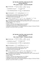 Tài liệu ĐỀ THI HỌC SINH GIỎI + DAP AN TOAN 9 (BAC LIEU)