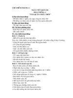 Bài soạn Hoat dong NGLL L5  thang 1 ( 4 H Dong)