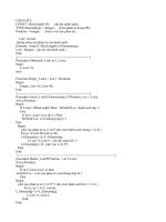 Bài giảng Giáo trình pascal