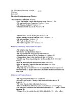 Bài giảng các tổ hợp phím