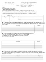 ĐỀ THI CASIO CẤP CƠ SỞ 2010-2011