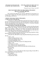 BAO CAO SO KET CÔNG ĐOÀN TG 2009-2010