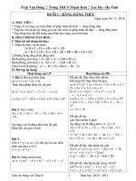 Gián án Nâng cao toán 8