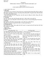 Gián án GIÁO ÁN SỬ 6 HK 2