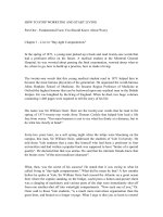 How to stop worrying and start living