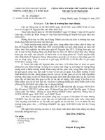 Bài soạn Công văn Số:  04  /PGD&ĐT V/v tổ chức vui đón tết Tân Mão năm 2011