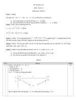 ĐỀ THI HỌC KÌ 1 KHỐI 10 NĂM 2010-2011 THẦY LA THẾ DŨNG